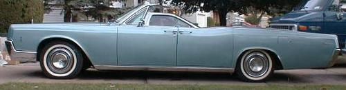 1966 lincoln continental convertable