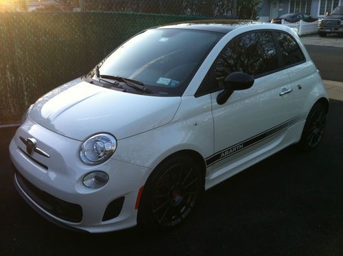 2013 ford fiat 500 abarth - new condition will trade - rare options - loaded
