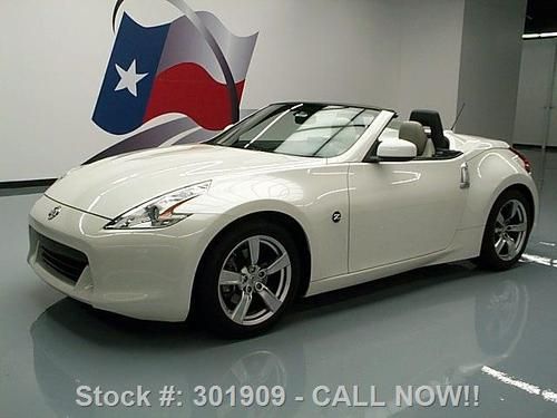 2010 nissan 370z touring roadster 6-spd vent seats 20k! texas direct auto