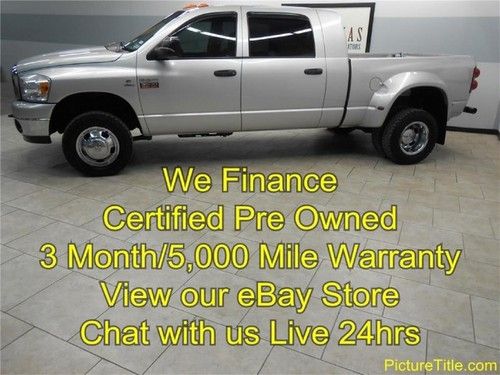 09 dually 4x4 6.7 cummins diesel quad cab certified warranty