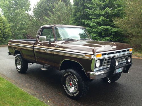 1977 ford ranger f250, 4x4 factory high boy stock, 351 windsor, rust free