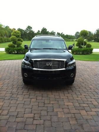 2012 fully loaded qx56 2wd, 7 passenger, theater, tech, deluxe touring, &amp; nav