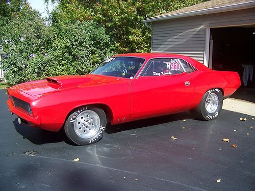 1973 barracuda race car