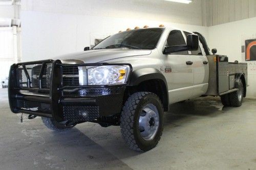 08 4500 slt 4x4 utility cm flat bed 6-speed new tires