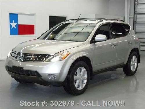 2005 nissan murano se sunroof htd leather xenons 62k mi texas direct auto