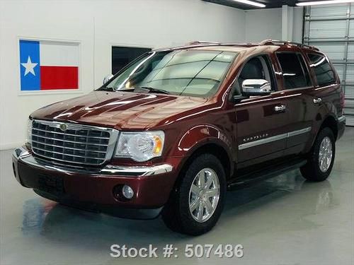 2007 chrysler aspen limited 4x4 sunroof nav dvd 57k mi texas direct auto