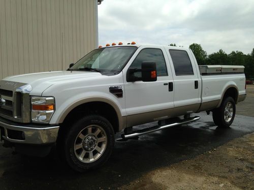 2008 ford f-350 4x4 crewcab lariat 6.4l v-8 diesel