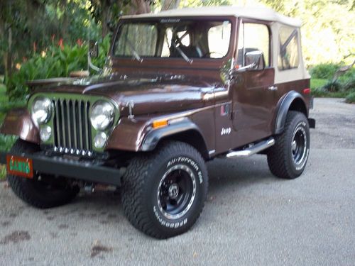 1980 jeep cj7 base sport utility 2-door 4.2l