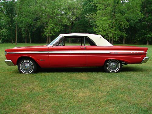 1964 MERCURY COMET CONVERTIBLE SURVIVOR,V8 100% ORIG. PAINT & RUST FREE HOT ROD!, US $22,500.00, image 2