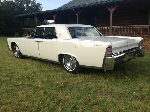 1965 lincoln continental base 7.0l