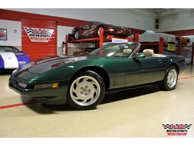 1992 corvette convertible automatic 13,371 miles one owner power seats