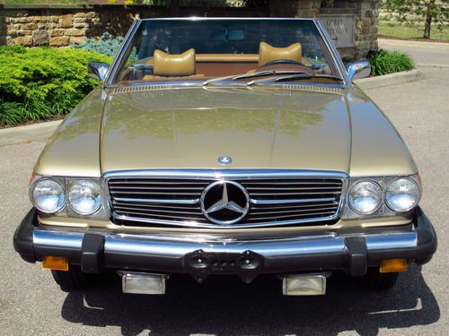 1975 Mercedes-Benz 450SL Roadster Convertible, both tops, runs beautifully, image 3