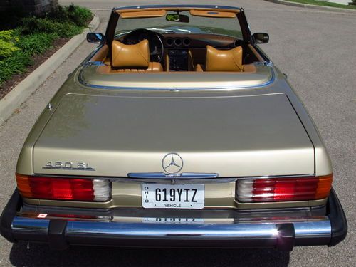 1975 Mercedes-Benz 450SL Roadster Convertible, both tops, runs beautifully, image 6