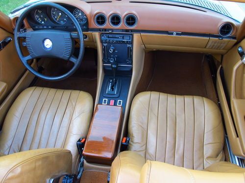 1975 Mercedes-Benz 450SL Roadster Convertible, both tops, runs beautifully, image 10