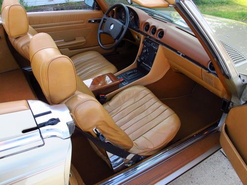1975 Mercedes-Benz 450SL Roadster Convertible, both tops, runs beautifully, image 11