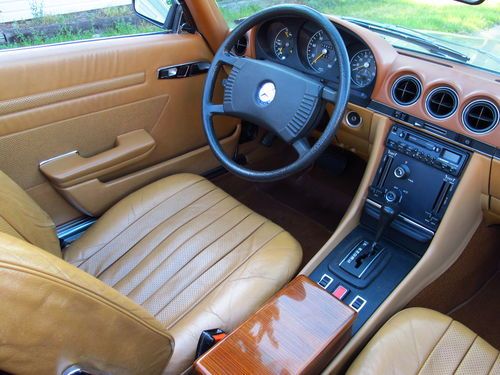 1975 Mercedes-Benz 450SL Roadster Convertible, both tops, runs beautifully, image 15