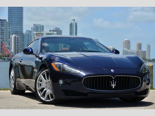 2008 maserati granturismo automatic 2-door coupe