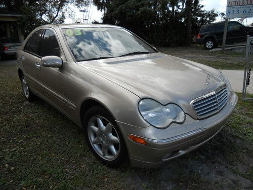 2003 mercedes-benz c240 base sedan 4-door 2.6l