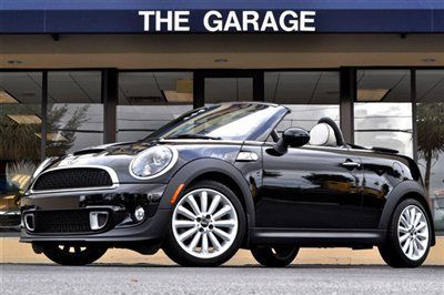 2012 mini cooper s roadster 1.6l turbo 184hp, navi-mini yours-prem-1-tech pkg's!