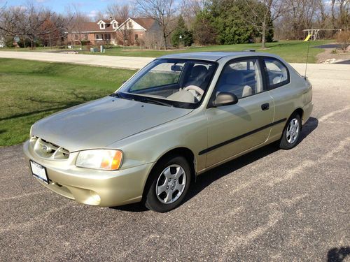 2002 hyundai accent l hatchback 3-door 1.5l