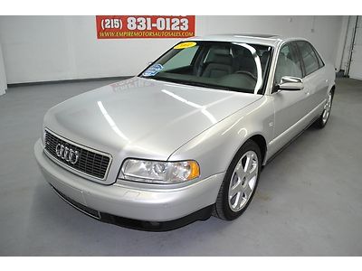 01 audi s8 4.2l v8 quattro only 93k no reserve