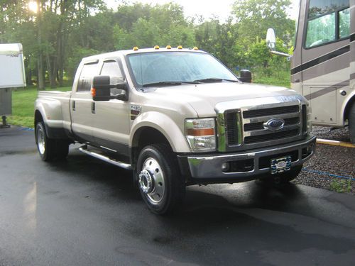 2008 ford f-450 super duty lariat crew cab pickup 4-door 6.4l