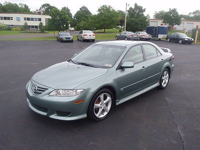 One owner 2003 mazda6 mazda 6 6s s automatic heated leather sunroof v6 new tires
