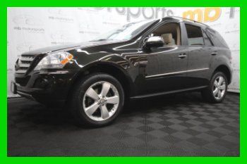 2009 ml350 4matic navigation sunroof 1 owner 60k miles!!!