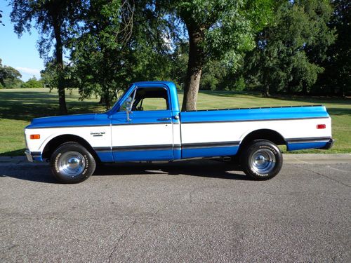 1972 1971 look 1970 chevrolet c/10 truck 454 big block no reserve 5 day auction