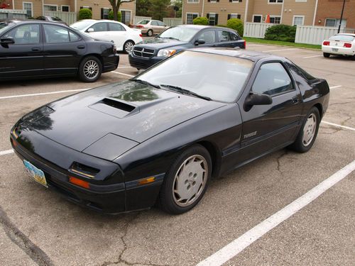 1987 mazda rx-7 turbo coupe 2-door 1.3l tii new engine, backseat 2+2
