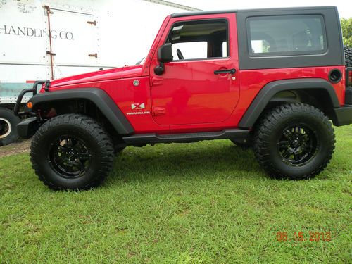 2009 jeep wrangler x sport utility 2-door removable hardtop, 11,415 miles