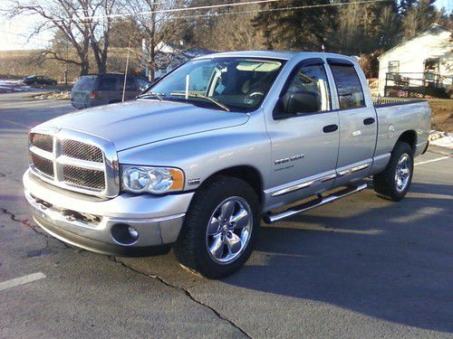 05 dodge ram 1500 slt quad cab,,20"wheels, hemi, thunder road edition no reserve