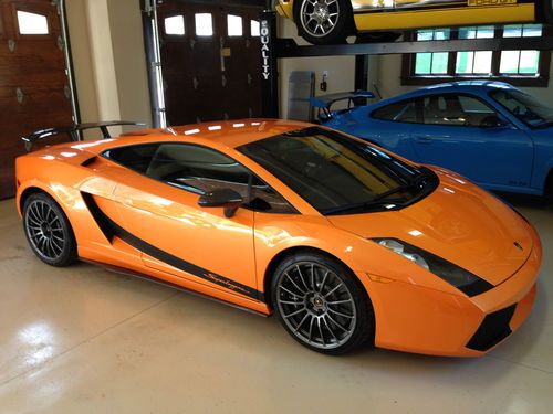 2008 lamborghini superleggera arancio borealis ceramics 6k miles