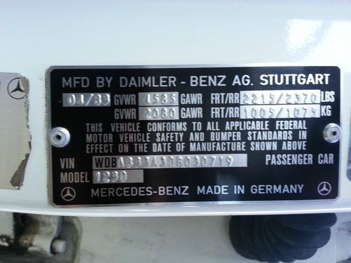 1983 Mercedes-Benz 300D Base Sedan 4-Door 3.0L NO RESERVE !!!!!!!!!!!!!!!, image 14