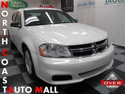 2013(13)avenger se fact w-ty only 15k white/black cruise abs save huge!!!