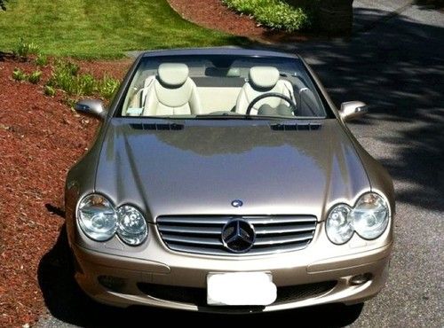 2004 mercedes-benz sl500 base convertible 2-door