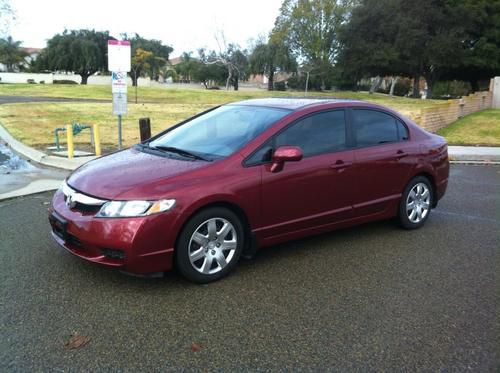 2011 honda civic lx sedan 4-door 1.8l automatic 15k miles nr