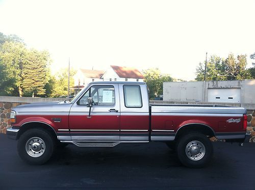 1996 ford f-250 xlt extended cab pickup 2-door 7.3l