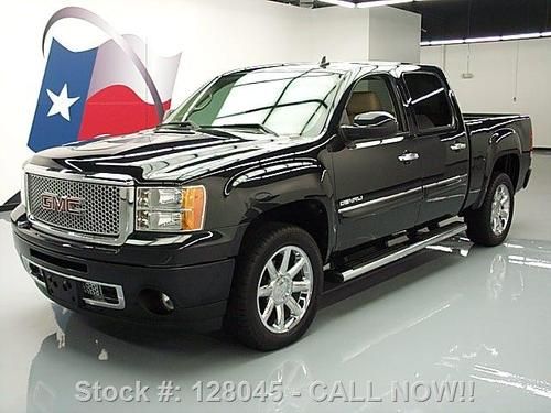 2010 gmc sierra denali awd crew sunroof nav 20's 54k mi texas direct auto