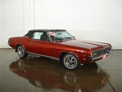 1969 convertible auto red