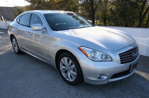 11 m37 silver black leather sport sedan navigation we finance sunroof rwd texas