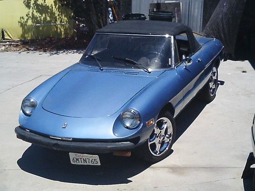 1981 alfa romeo spider veloce convertible 2-door 2.0l limited edition