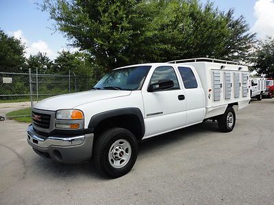 2005 gmc sierra 2500 hd extended cab dog transport truck