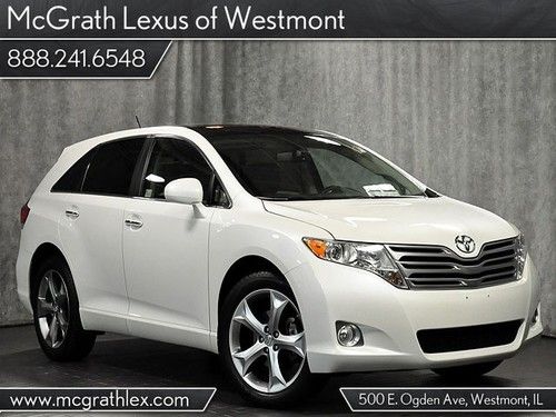 2011 venza awd navigation rear dvd loaded 630-965-0485