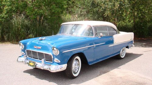 1955 chevy bel air 2 door hardtop 350 v8 turbo 350 trans. a true classic beauty!