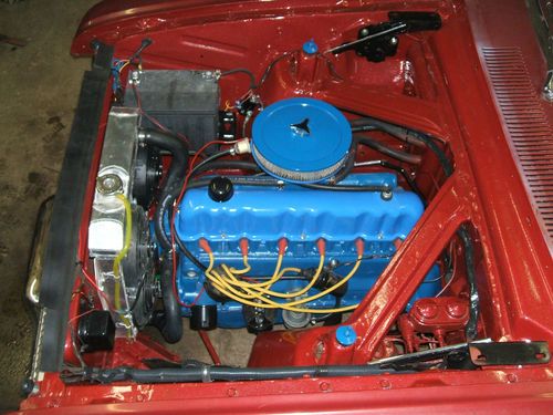 1961 ford ranchero base 2.8l firethorn red