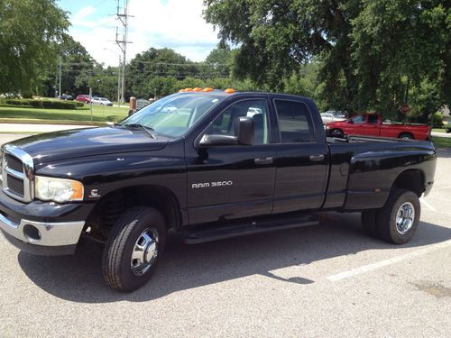 2003 dodge ram 3500 turbo diesel quad-cab dually with 5th wheel hitch