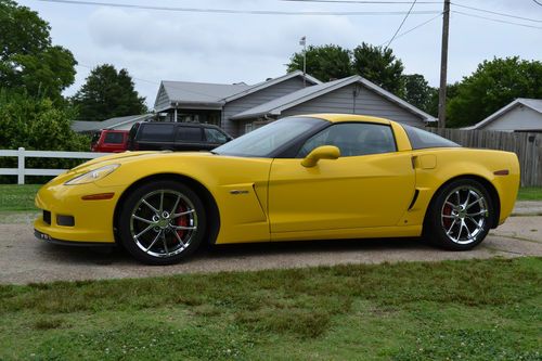 2006 chevrolet corvette z06 ls7 yellow flood salvage fixed 16k miles alot xtras