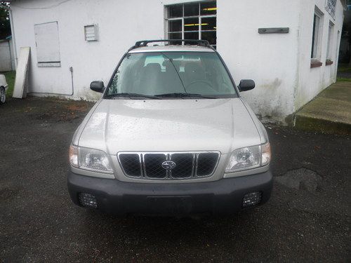 2001 subaru forester l wagon 4-door 2.5l