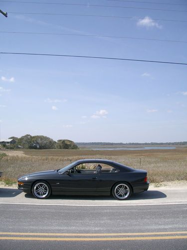 1991 bmw 850i rare 6-speed manual, full 10+yrs service history, beautiful!